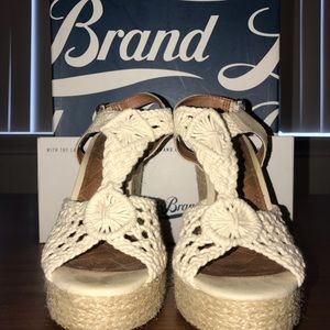 Lucky Brand summer wedges